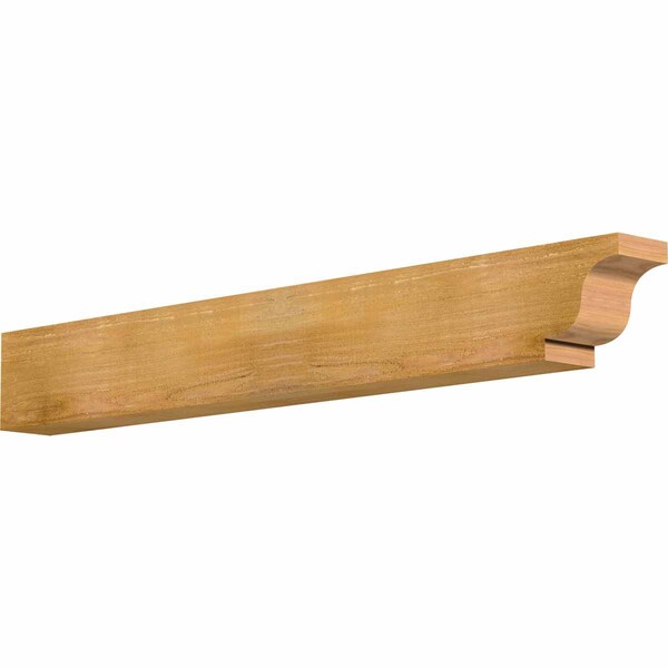 Ekena Millwork Newport Rough Sawn Rafter Tail, Western Red Cedar, 4"W x 6"H x 48"L RFT04X06X48NEW00RWR - main